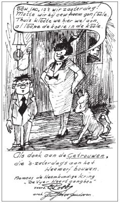 tekening Cees Robben.